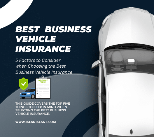 Best Business Vehicle Insurance